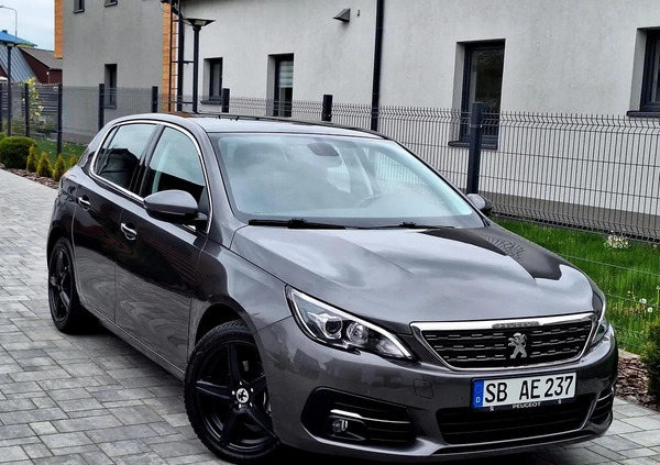 Peugeot 308 cena 45900 przebieg: 70000, rok produkcji 2018 z Radom małe 407